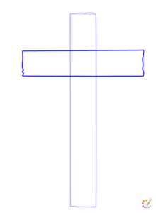 How To Draw Cross