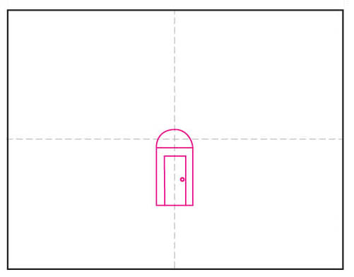 How to draw a house