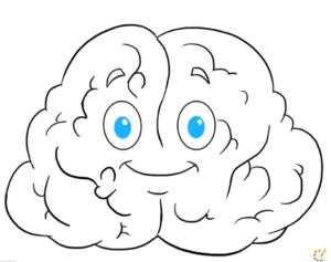 How to draw brain