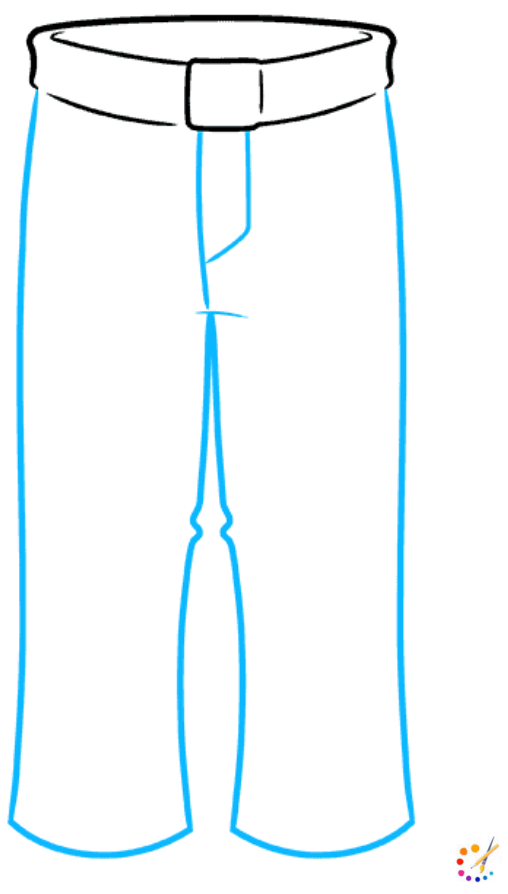 How to draw pant