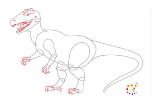 How to draw dinosaurs