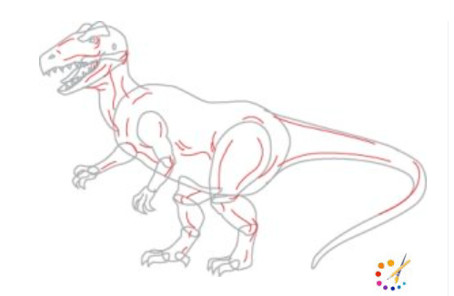 How to draw dinosaurs