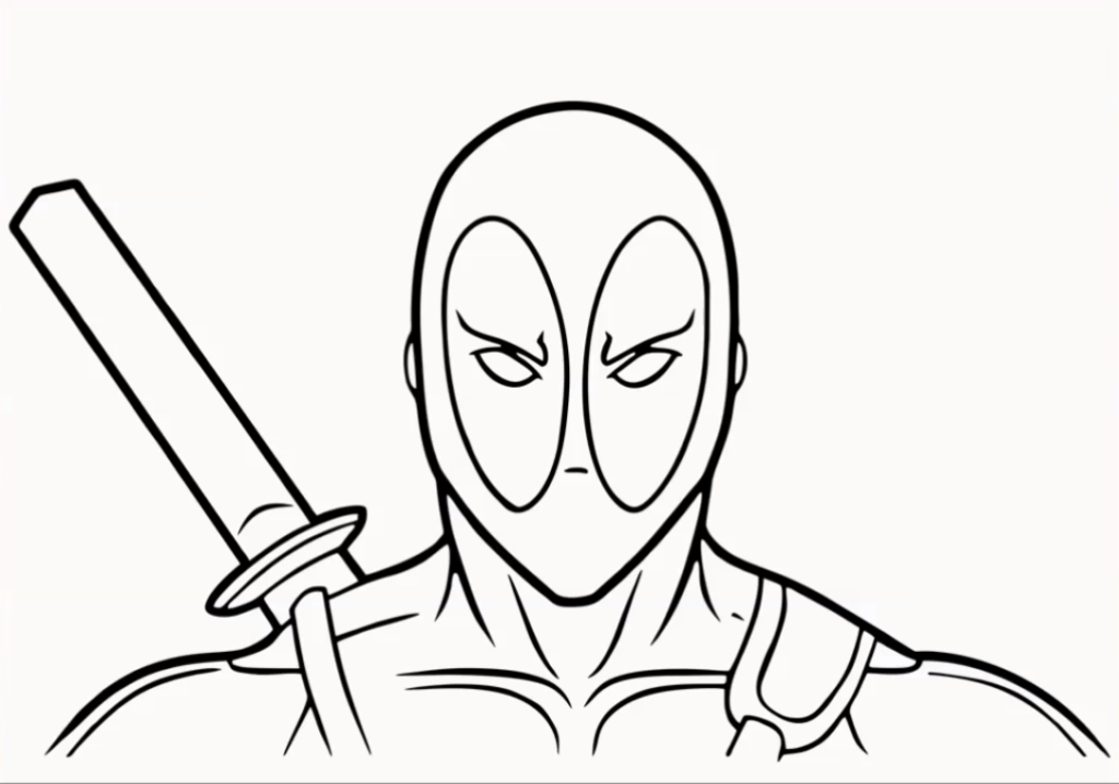 How to Draw A deadpool