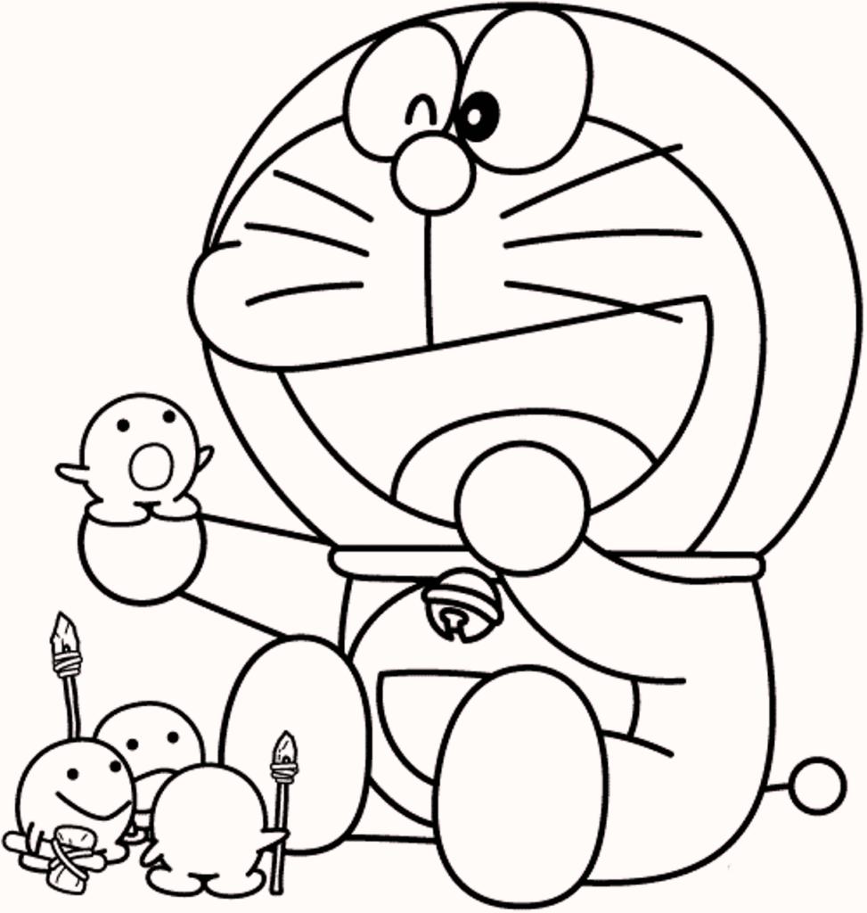 How to draw a Doraemon