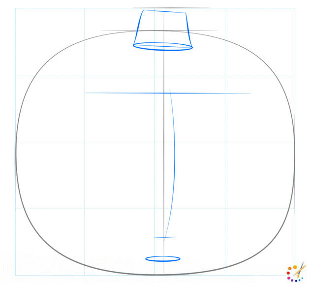 How to draw a pumpkin