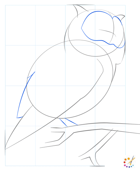 How to draw an owl