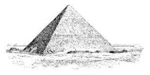 How to draw a pyramid