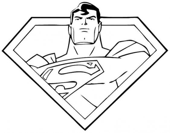 How to draw a superman