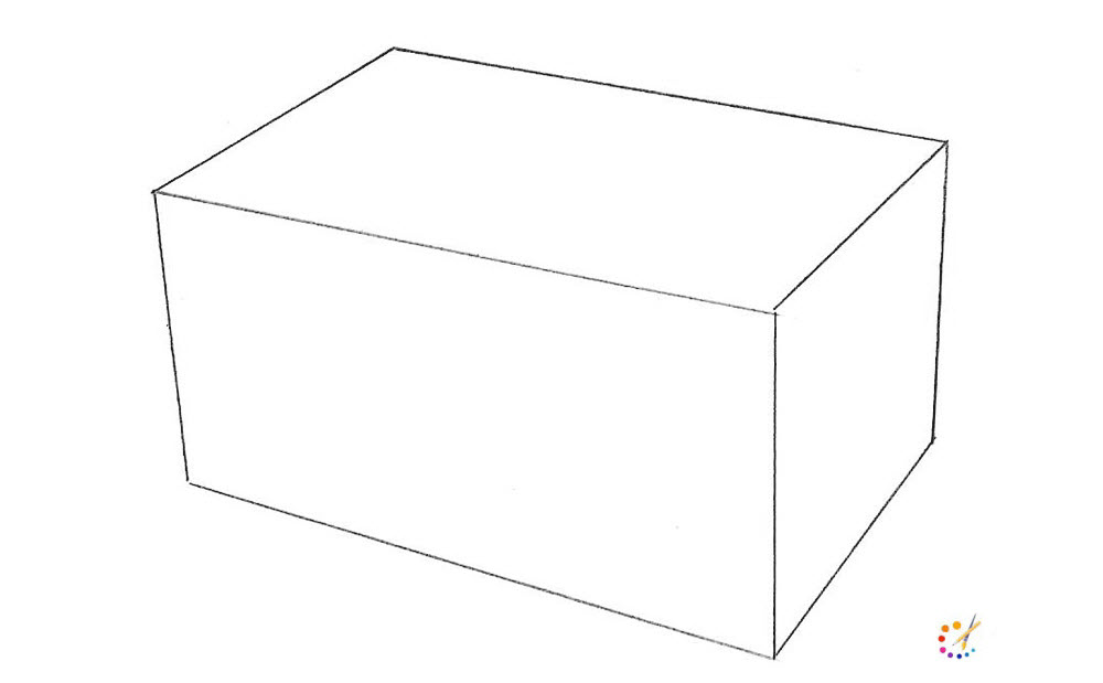How To Draw a Box Step By Step – For Kids & Beginners