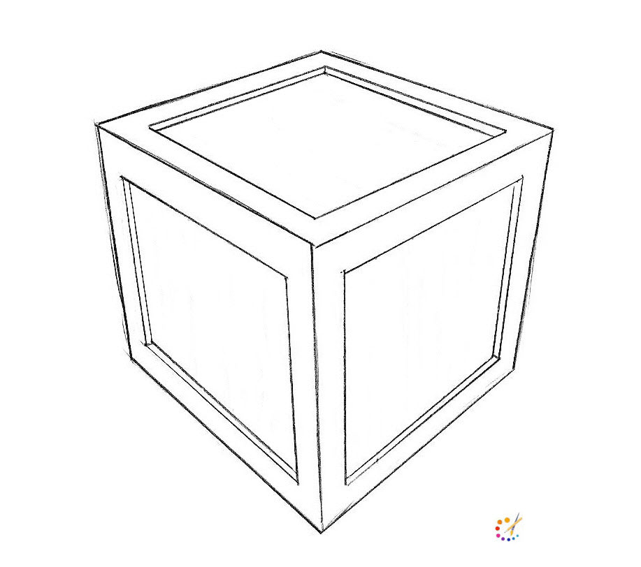 How To Draw a Box Step By Step – For Kids & Beginners