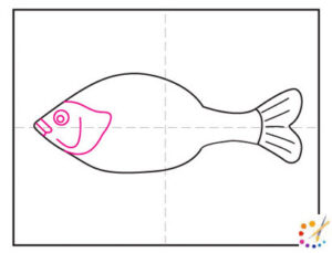 How to draw a fish