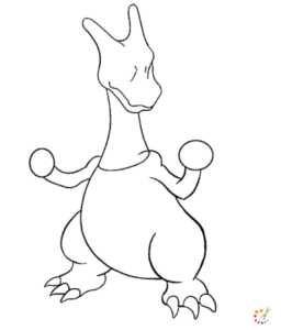 How to draw a Charizard