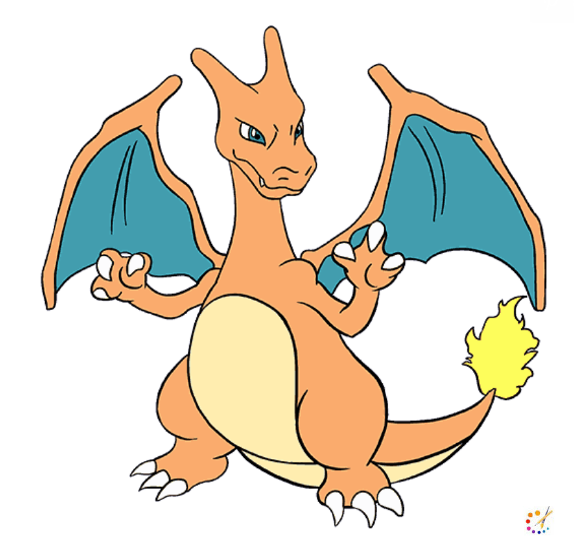 How to Draw Charizard Pokemon Step By Step For Beginners