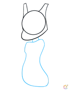 How to draw Mewtwo