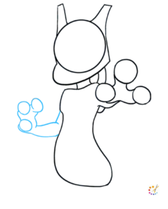 How to draw Mewtwo