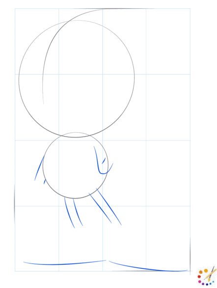 How to draw a sonic