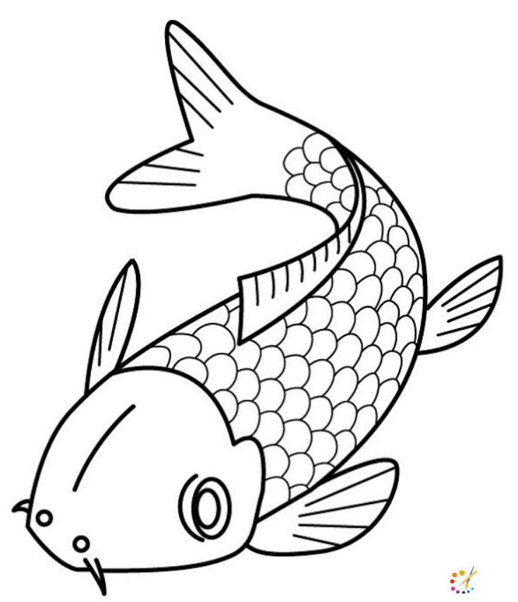 How to draw a fish