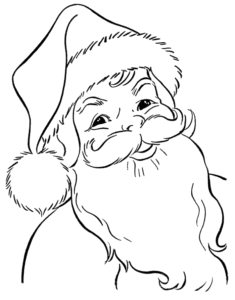 How to draw Santa Claus