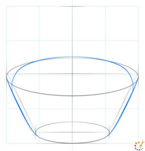 How to draw a cupcake