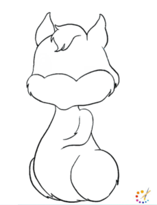 How to draw squirrel