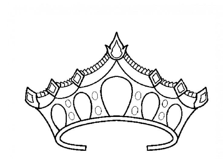 How to draw crown