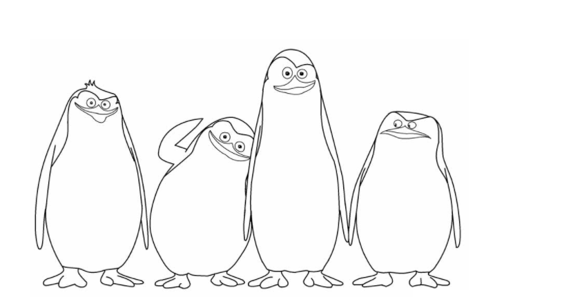 How to draw penguin