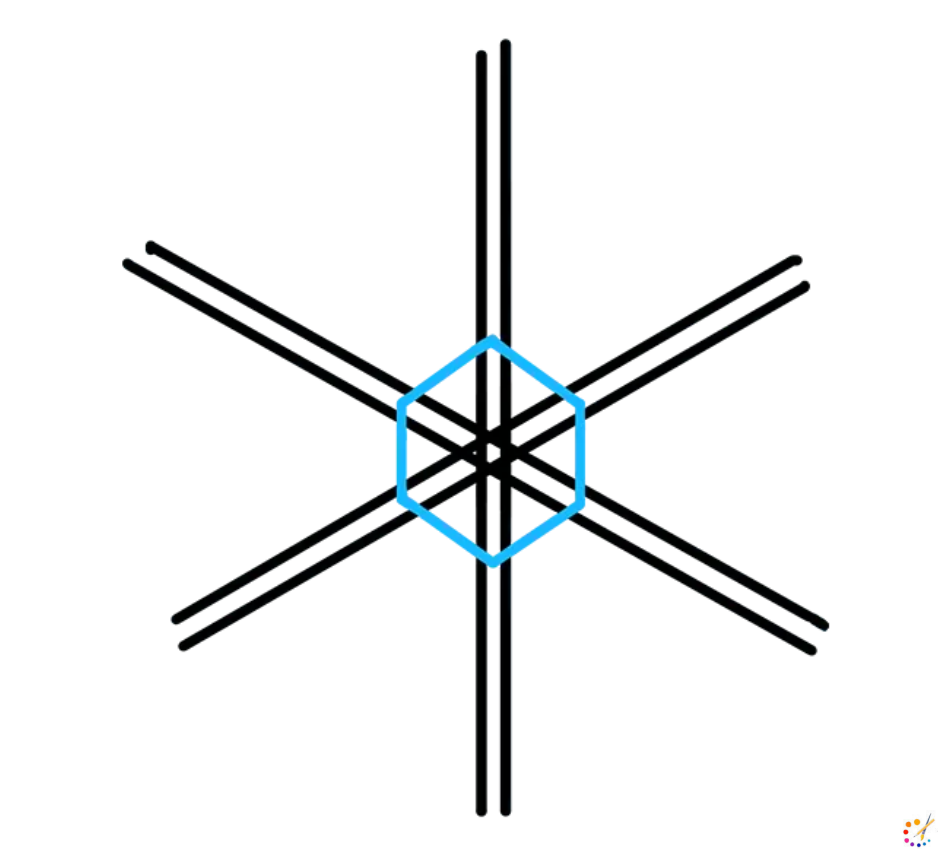 How to Draw Snowflakes Step By Step – For Kids & Beginners