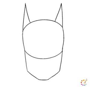 How to draw Batman