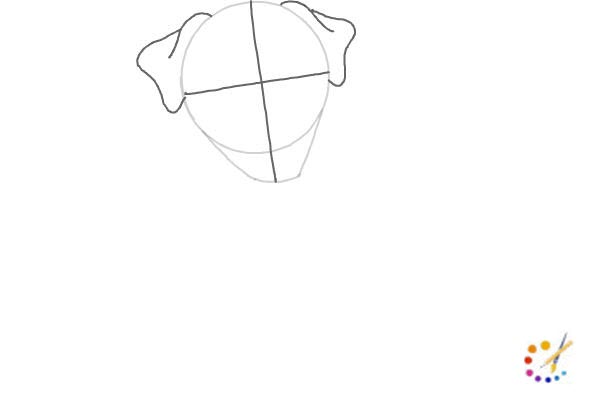 How to draw a puppy