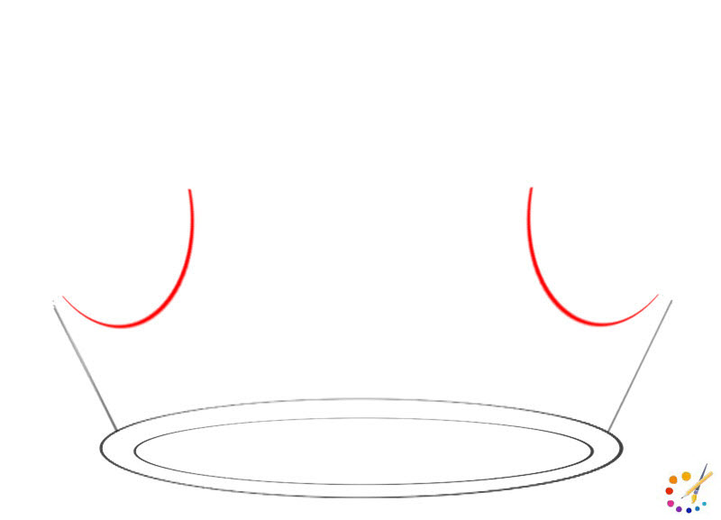 How to draw a Crown step by step - For Kids & Beginner
