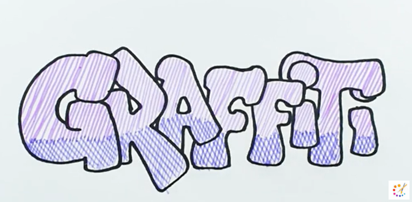 how to draw a graffiti