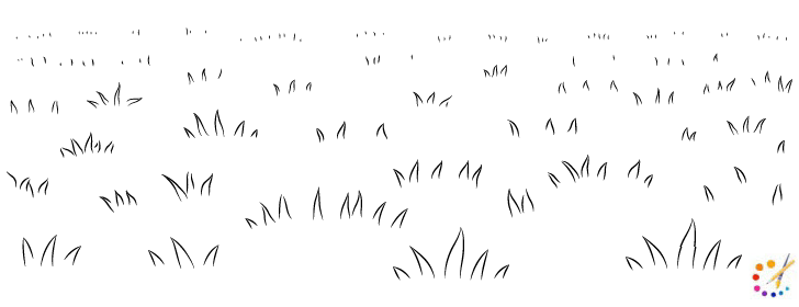 How To Draw Grass