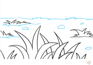 How To Draw Grass