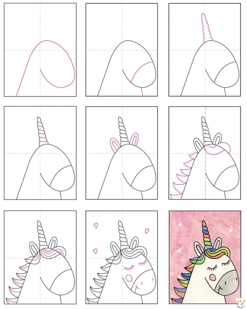 How to draw a Unicorn