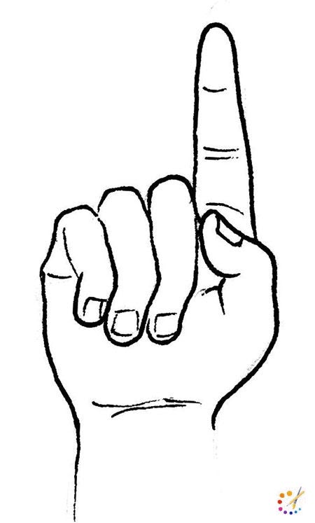 Finger Drawing Simple How To Draw Fingers Step By Step – For Kids & Beginners