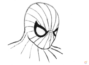 How to draw Spiderman