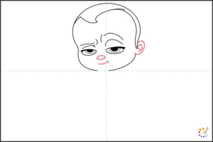 How to draw boss baby