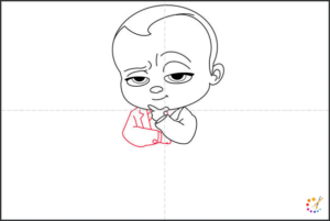 How to draw boss baby