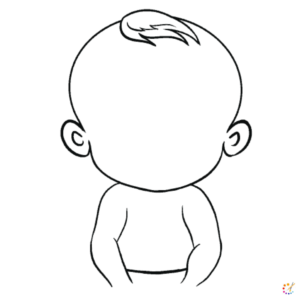 How to draw a baby