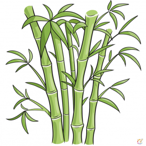 How to draw bamboo