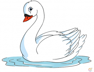 How to draw a swan