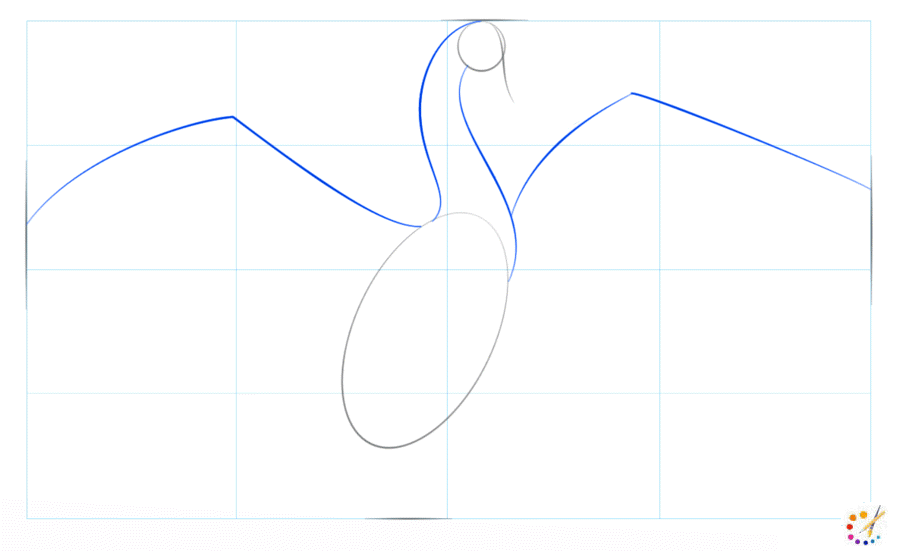 How to draw a swan