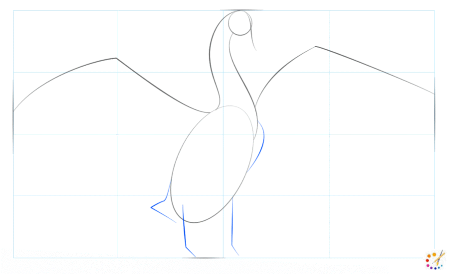 How to draw a swan