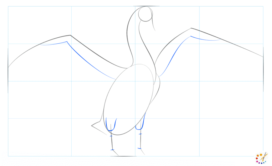 How to draw a swan