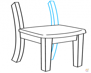 How to draw chair