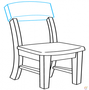 How to draw chair