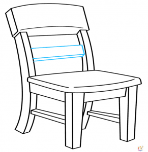 How to draw chair