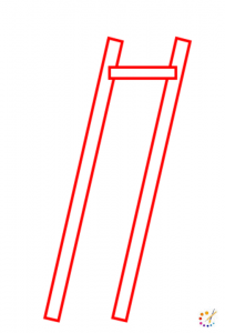 How to draw a ladder