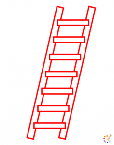 How to draw a ladder