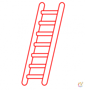 How to draw a ladder